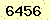 請輸入此驗證碼 : 6456