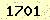 請輸入此驗證碼 : 1701