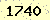 請輸入此驗證碼 : 1740