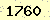 請輸入此驗證碼 : 1760
