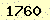 請輸入此驗證碼 : 1760