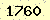 請輸入此驗證碼 : 1760