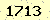 請輸入此驗證碼 : 1713