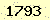 請輸入此驗證碼 : 1793