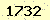 請輸入此驗證碼 : 1732