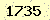 請輸入此驗證碼 : 1735