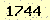 請輸入此驗證碼 : 1744