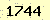 請輸入此驗證碼 : 1744