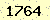 請輸入此驗證碼 : 1764