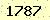 請輸入此驗證碼 : 1787