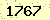 請輸入此驗證碼 : 1767