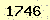 請輸入此驗證碼 : 1746