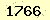 請輸入此驗證碼 : 1766