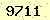 請輸入此驗證碼 : 9711