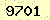 請輸入此驗證碼 : 9701