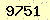 請輸入此驗證碼 : 9751