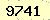 請輸入此驗證碼 : 9741