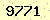 請輸入此驗證碼 : 9771