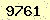 請輸入此驗證碼 : 9761