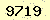 請輸入此驗證碼 : 9719