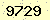 請輸入此驗證碼 : 9729