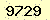 請輸入此驗證碼 : 9729