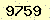 請輸入此驗證碼 : 9759