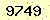 請輸入此驗證碼 : 9749
