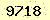 請輸入此驗證碼 : 9718
