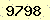 請輸入此驗證碼 : 9798