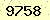 請輸入此驗證碼 : 9758