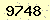 請輸入此驗證碼 : 9748