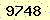 請輸入此驗證碼 : 9748