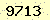 請輸入此驗證碼 : 9713