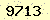 請輸入此驗證碼 : 9713
