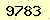 請輸入此驗證碼 : 9783