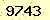 請輸入此驗證碼 : 9743