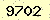 請輸入此驗證碼 : 9702