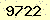 請輸入此驗證碼 : 9722