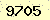請輸入此驗證碼 : 9705