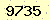 請輸入此驗證碼 : 9735