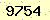 請輸入此驗證碼 : 9754