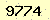 請輸入此驗證碼 : 9774