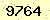 請輸入此驗證碼 : 9764