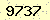 請輸入此驗證碼 : 9737