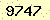 請輸入此驗證碼 : 9747