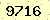 請輸入此驗證碼 : 9716