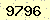 請輸入此驗證碼 : 9796