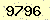 請輸入此驗證碼 : 9796
