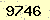請輸入此驗證碼 : 9746